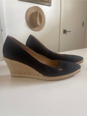 Viscata Barcelona Black Canvas Espadrille